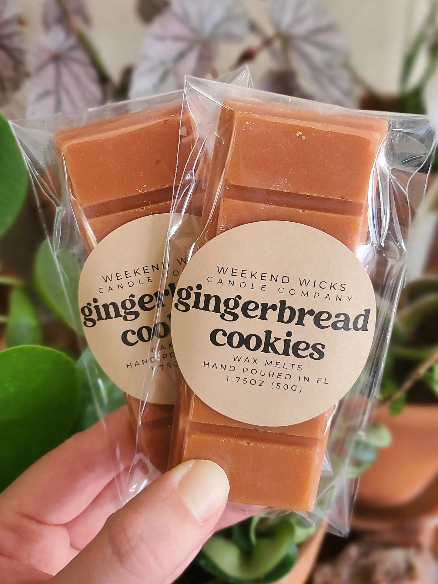 Gingerbread Cookies Wax Melt Bar | Weekend Wicks Wax Company
