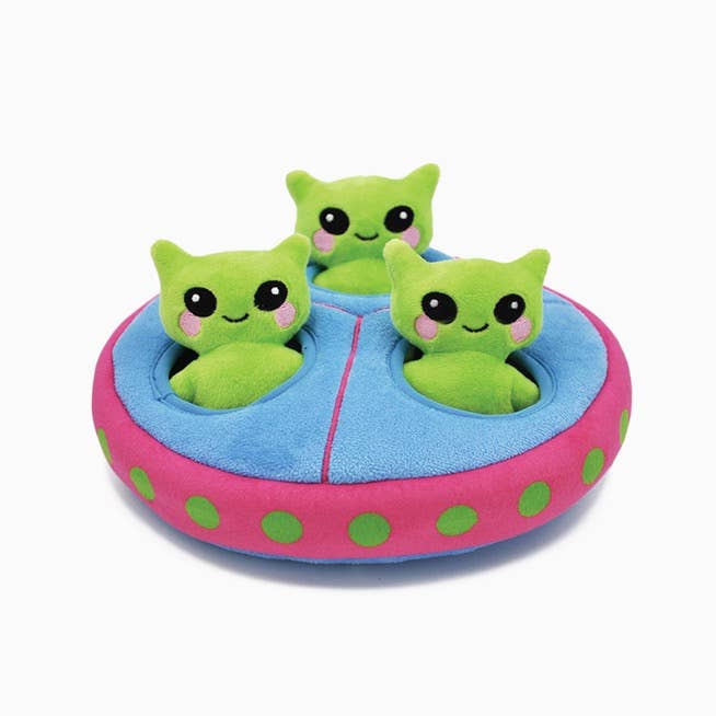 Space Paws Aliens - Interactive Toy | HugSmart Pet