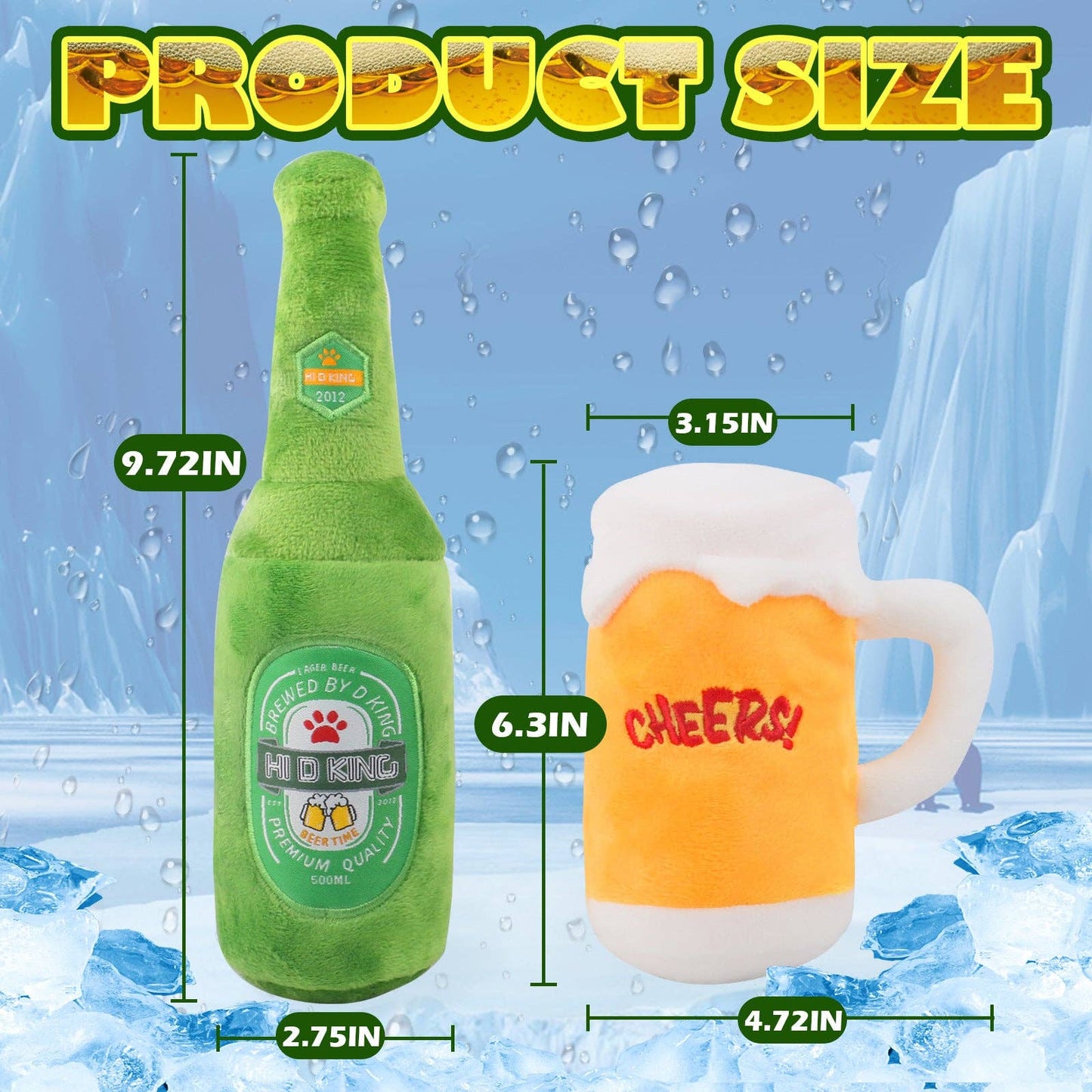 Beer Mug Toy | Petkin