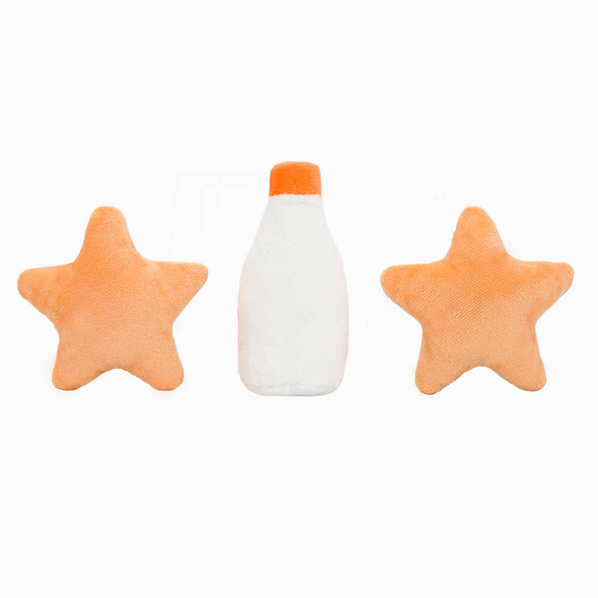 Milk & Cookies Plush Toy 3pc Set | HugSmart Pet