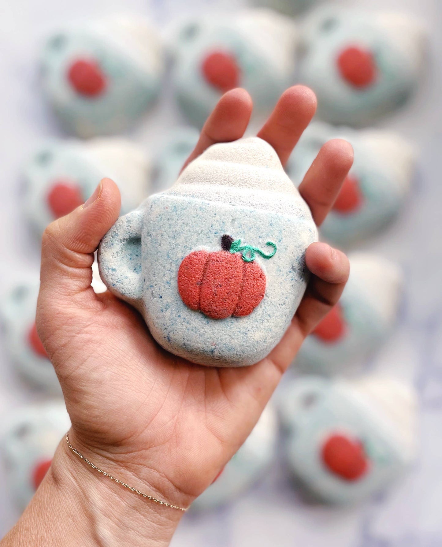 Pumpkin Spice Latte Bath Bomb