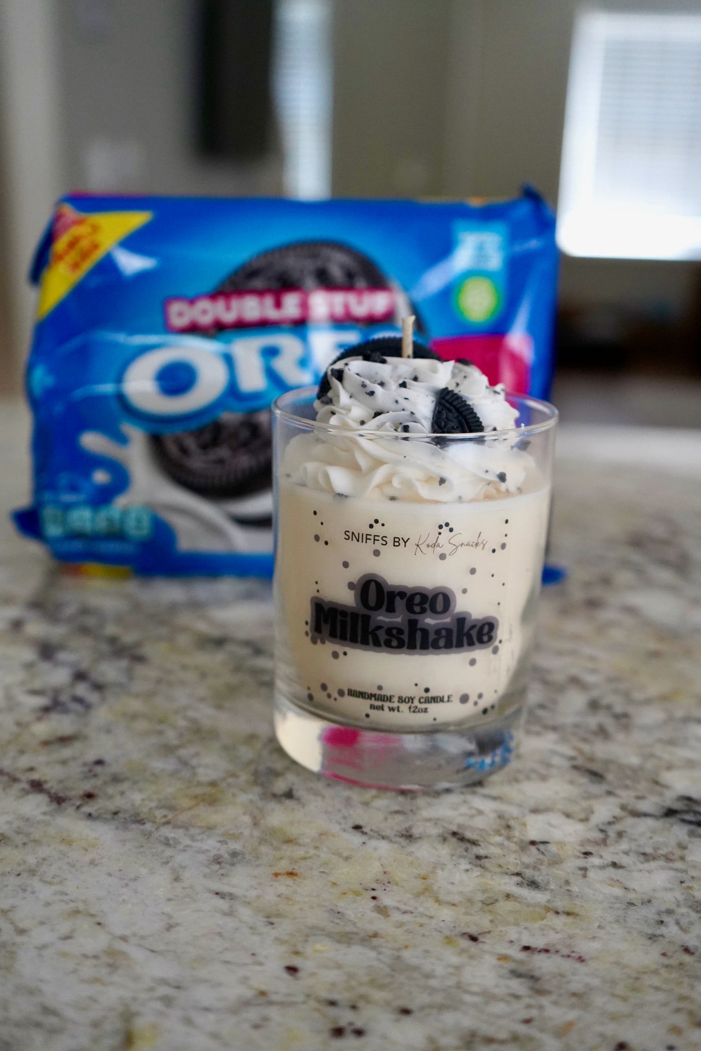 Sniffs by Koda Snacks Dog-Friendly Candles - Oreo Milkshake