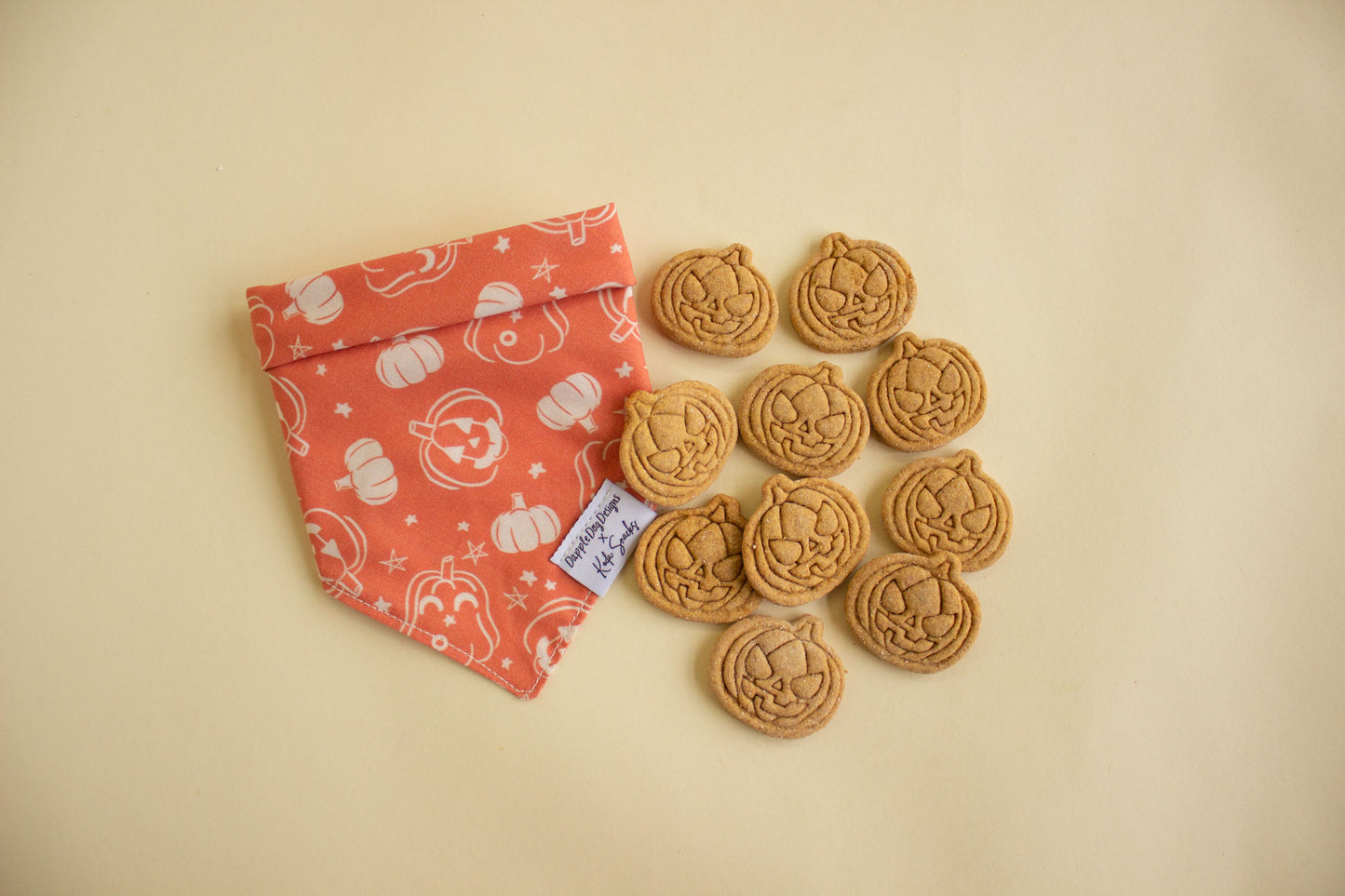 Jack o Lanterns Bandana | Tie On Style