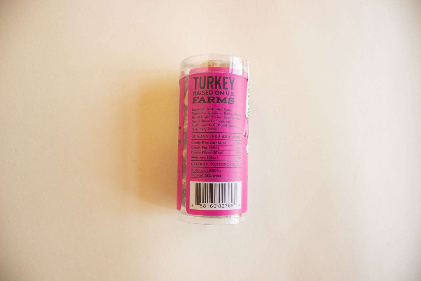 Mini Tube: Wonder Nuggets, Turkey & Cranberry - 2.5oz | Polkadog