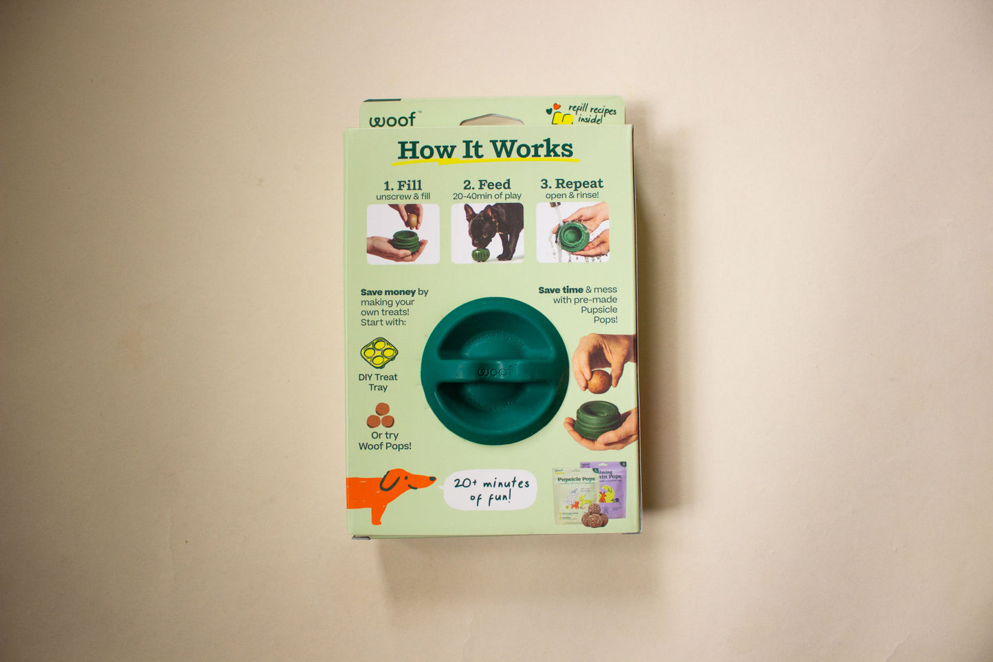 The Pupsicle: Green | Woof