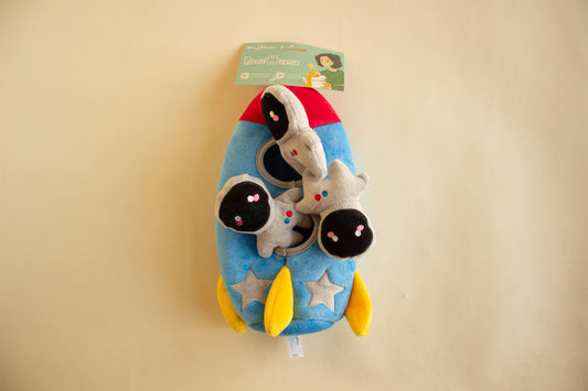 Space Paws Rocket - Interactive Toy | HugSmart Pet