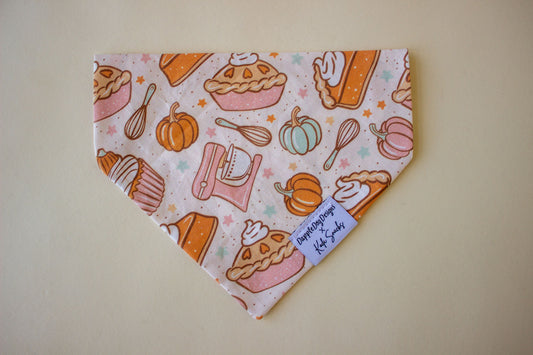 Pumpkin Pie Baking Bandana