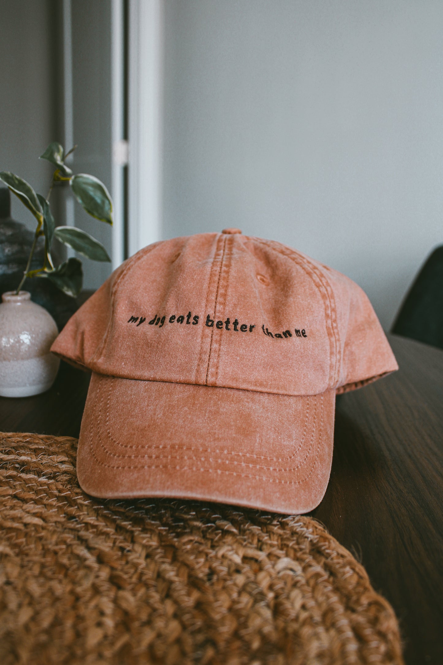 'My Dog Eats Better Than Me" Baseball Cap | Koda Snacks