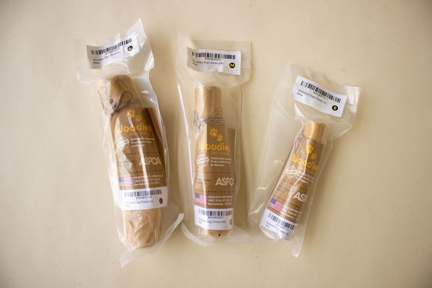 Coffee Wood Dog Chew Toys | Woodies