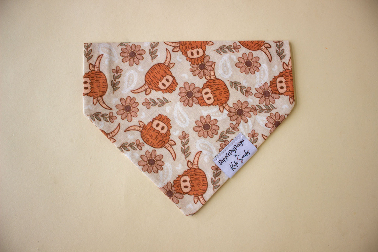 Highland Cow Bandana