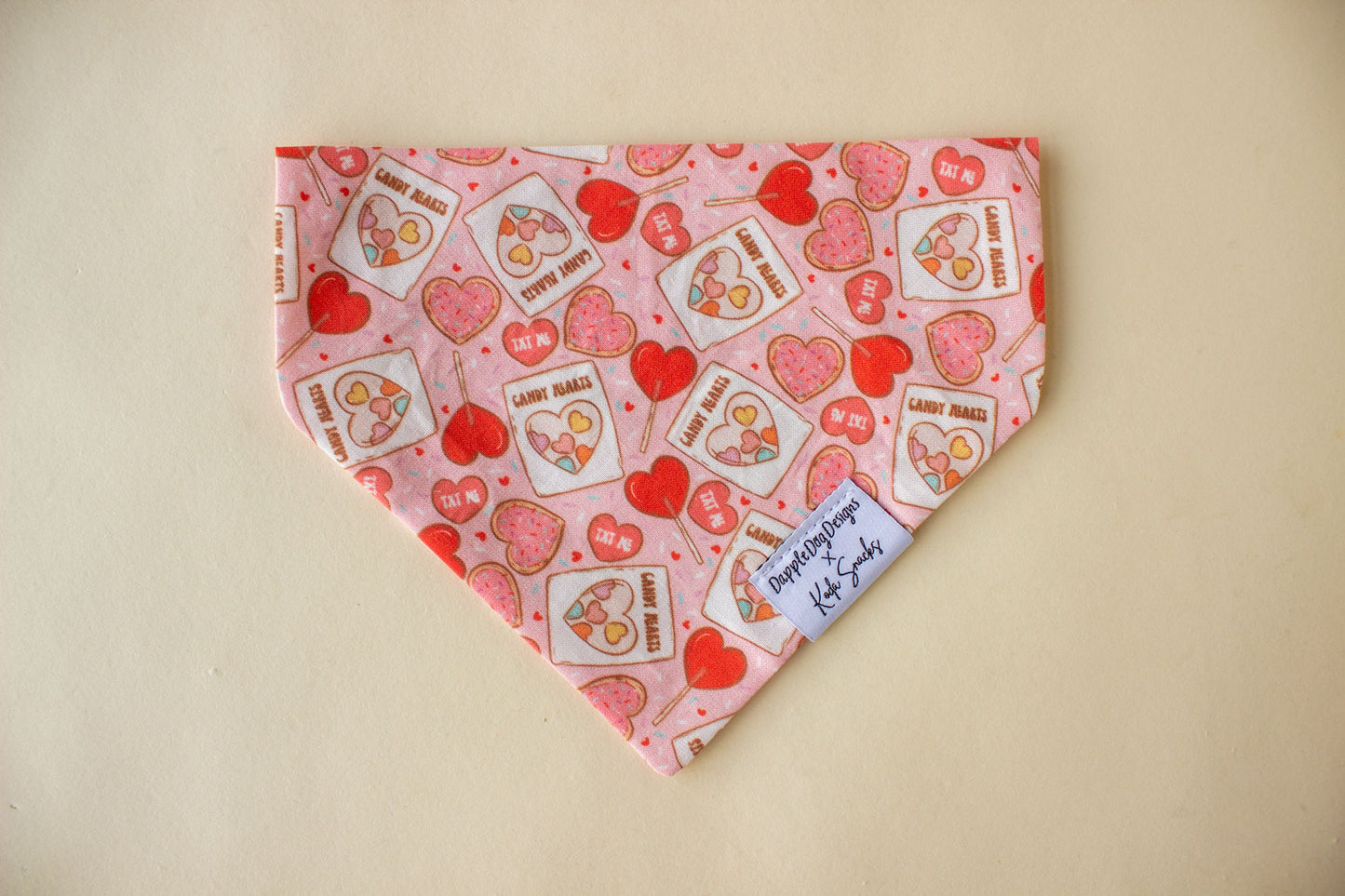 Candy Hearts Bandana