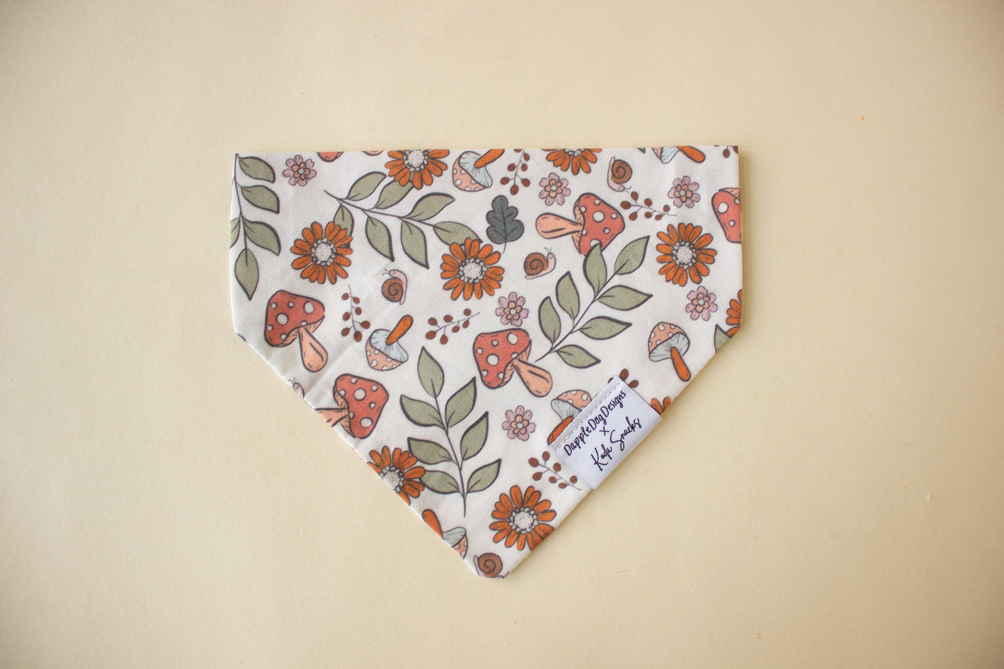 Forest Floor Bandana | Dapple Dog Designs