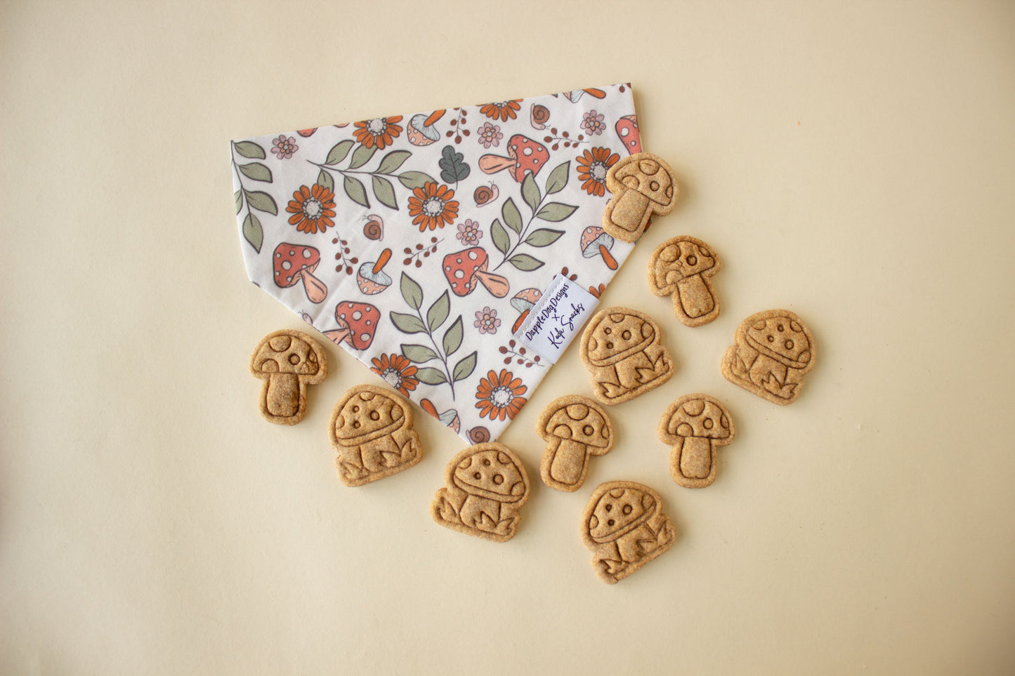 Forest Floor Bandana | Dapple Dog Designs