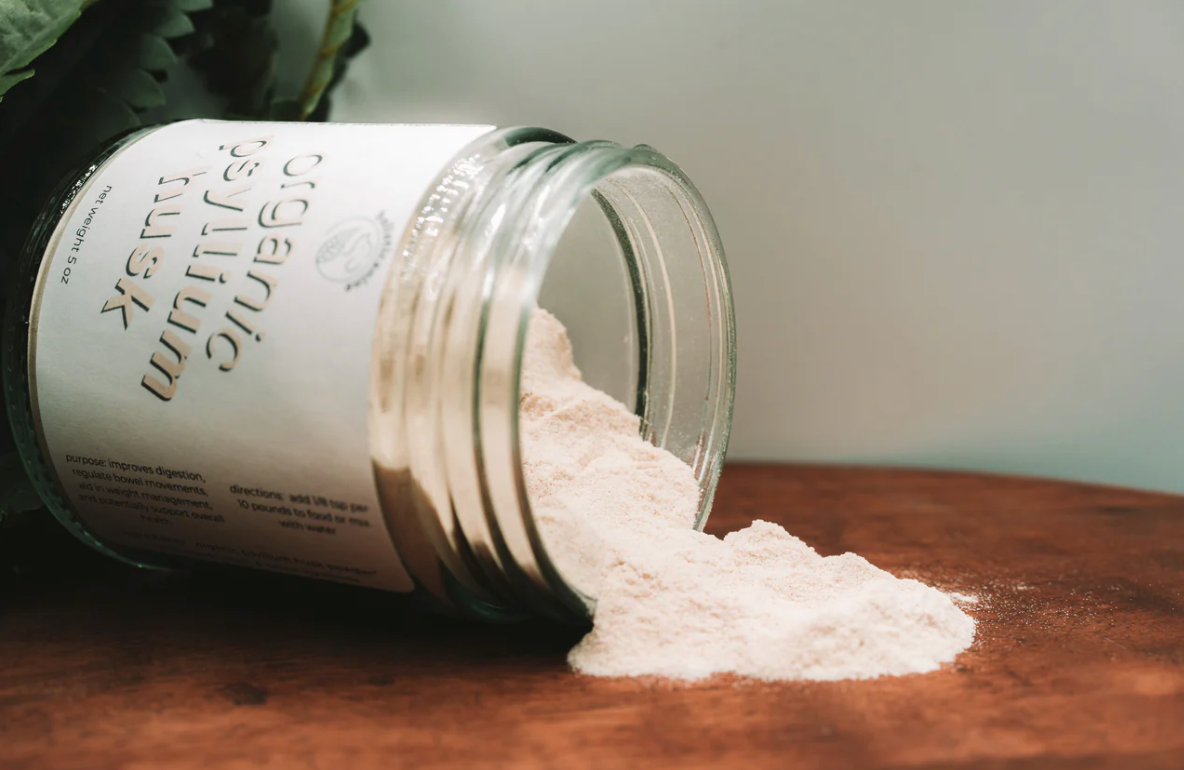 Organic Psyllium Husk Supplement | Gastrointestinal Tract Health | Holisticanine