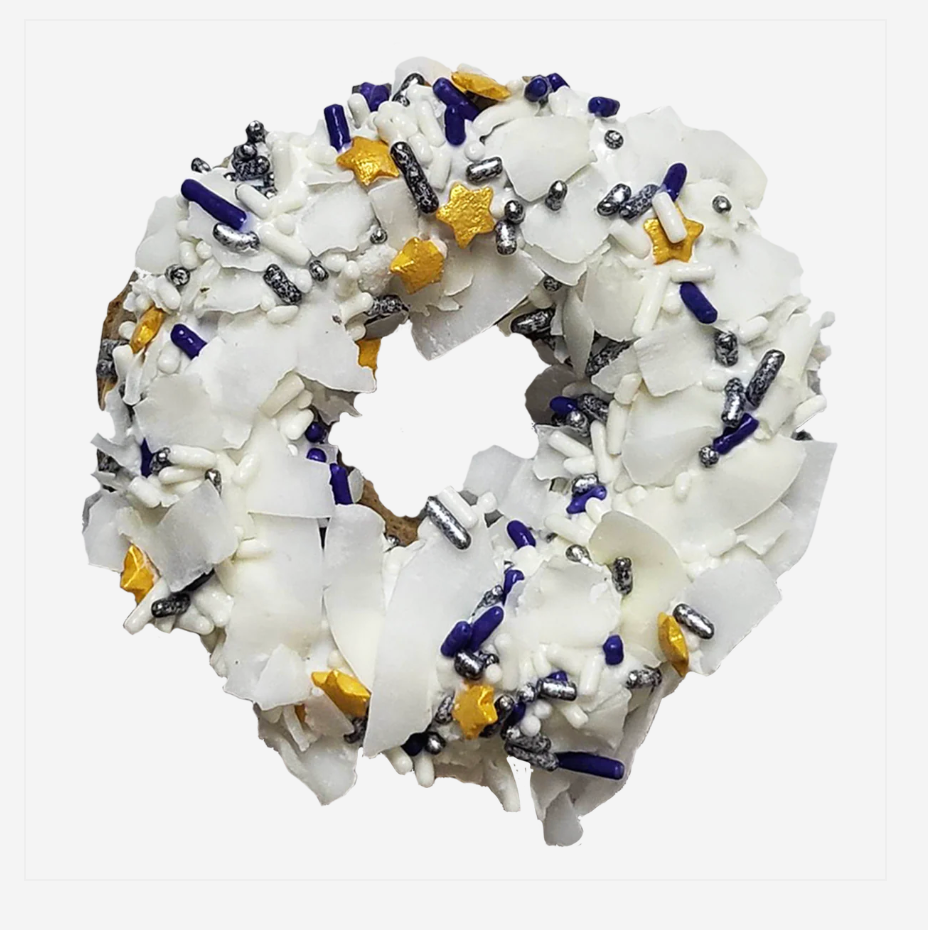 Rockin' New Year's Granola Donut | K9 Granola Factory