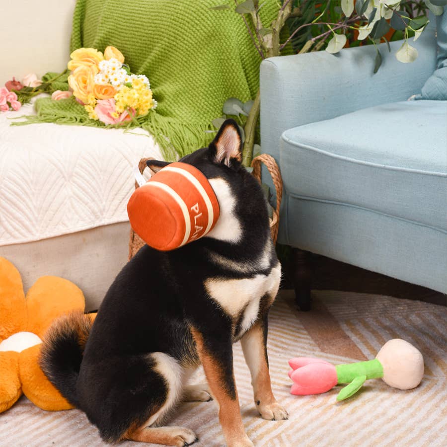 Puppy Garden Tulip - Dog Plush Toy | HugSmart Pet