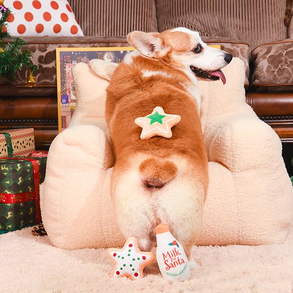 Milk & Cookies Plush Toy 3pc Set | HugSmart Pet