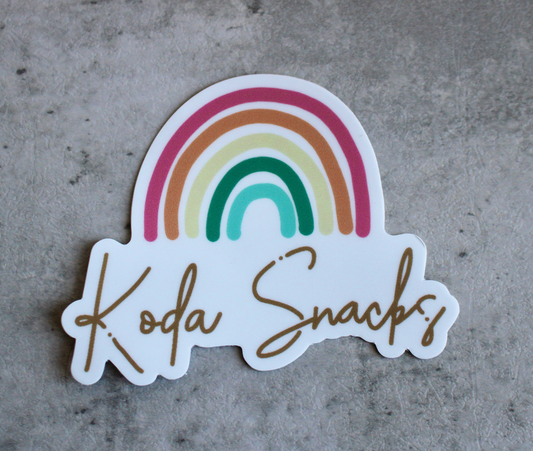 Koda Snacks Logo Sticker