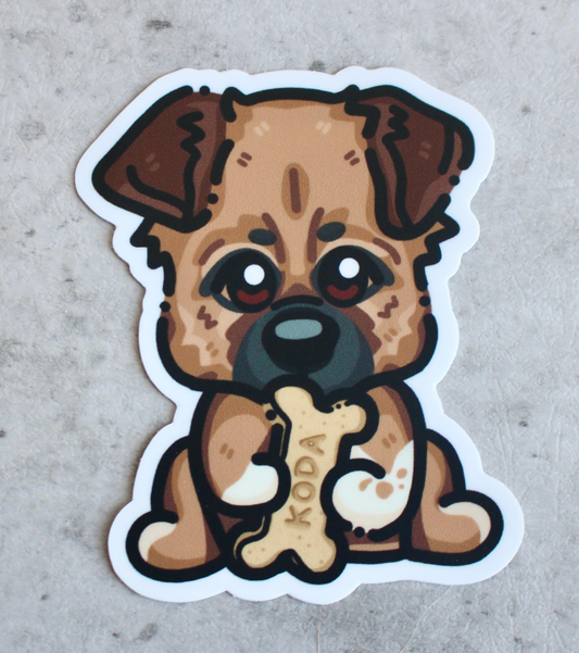 Personalized Bone Sticker