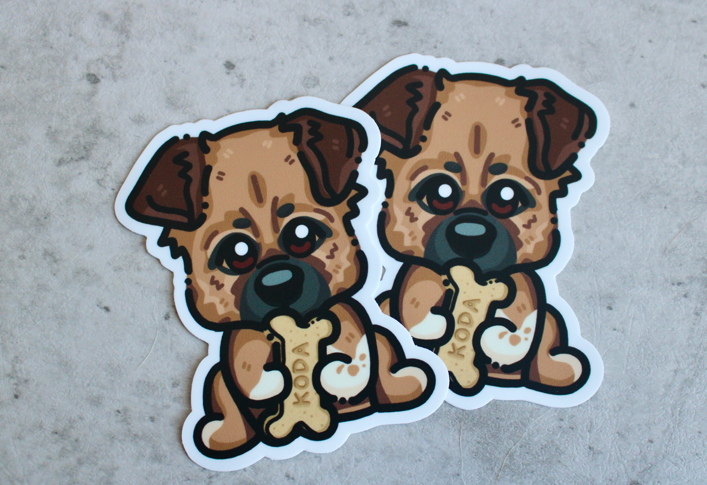 Personalized Bone Sticker