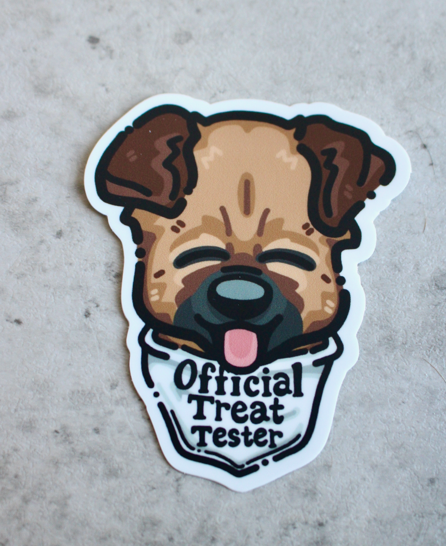 Official Treat Tester Sticker