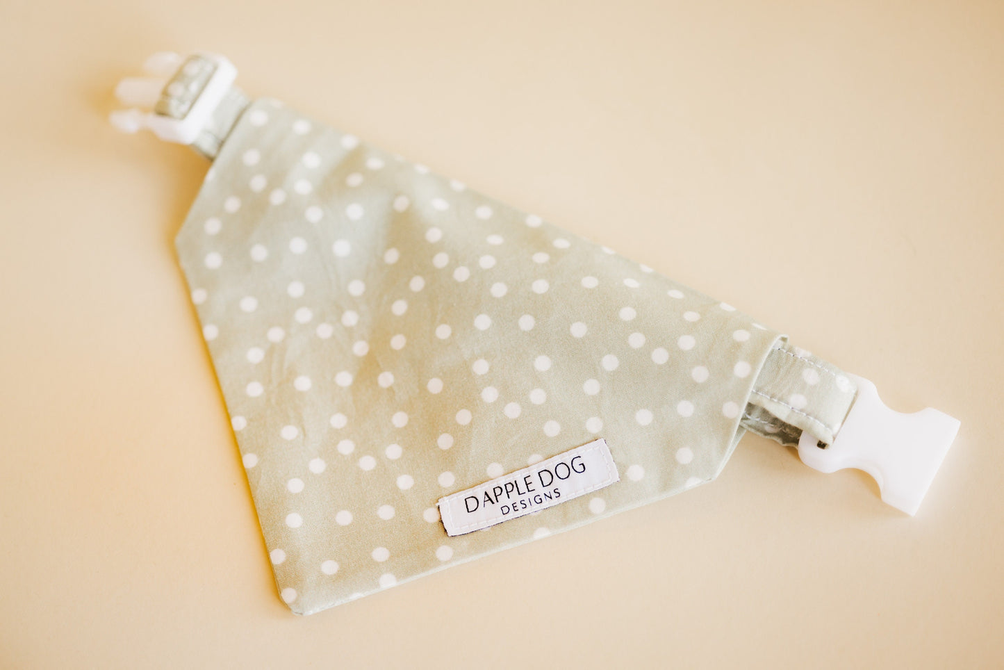 Dotted Olive Bandana