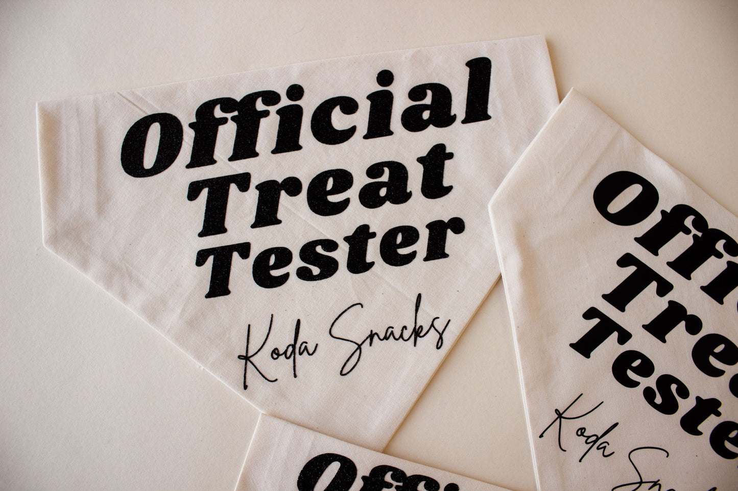 Official Treat Tester Bandana