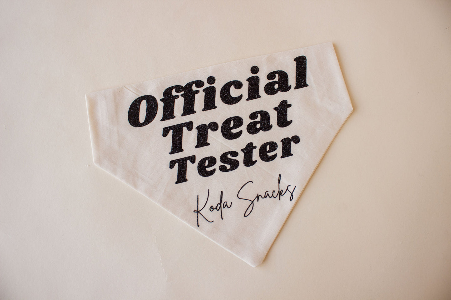 Official Treat Tester Bandana