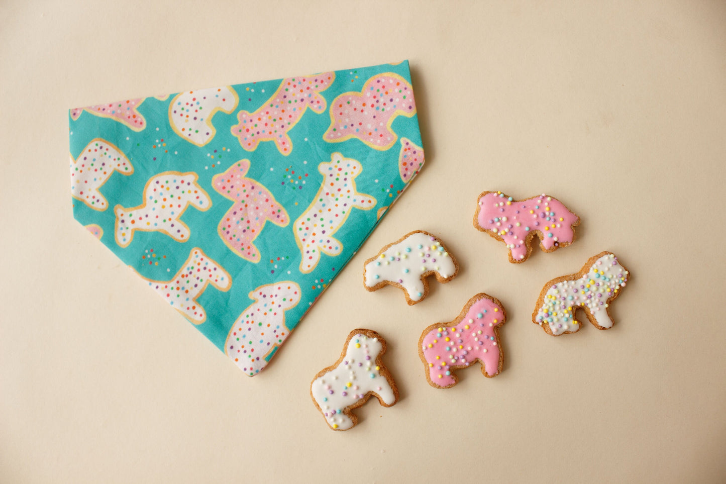 Frosted Animal Cracker Bandana