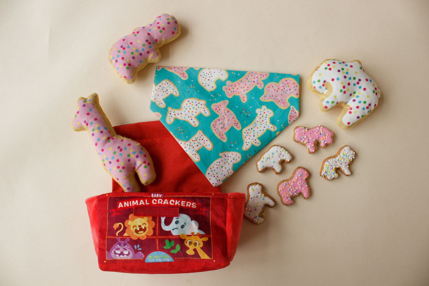 Frosted Animal Cracker Bandana