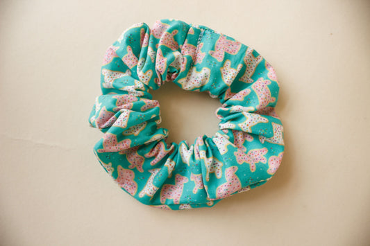 Frosted Animal Cracker Scrunchie