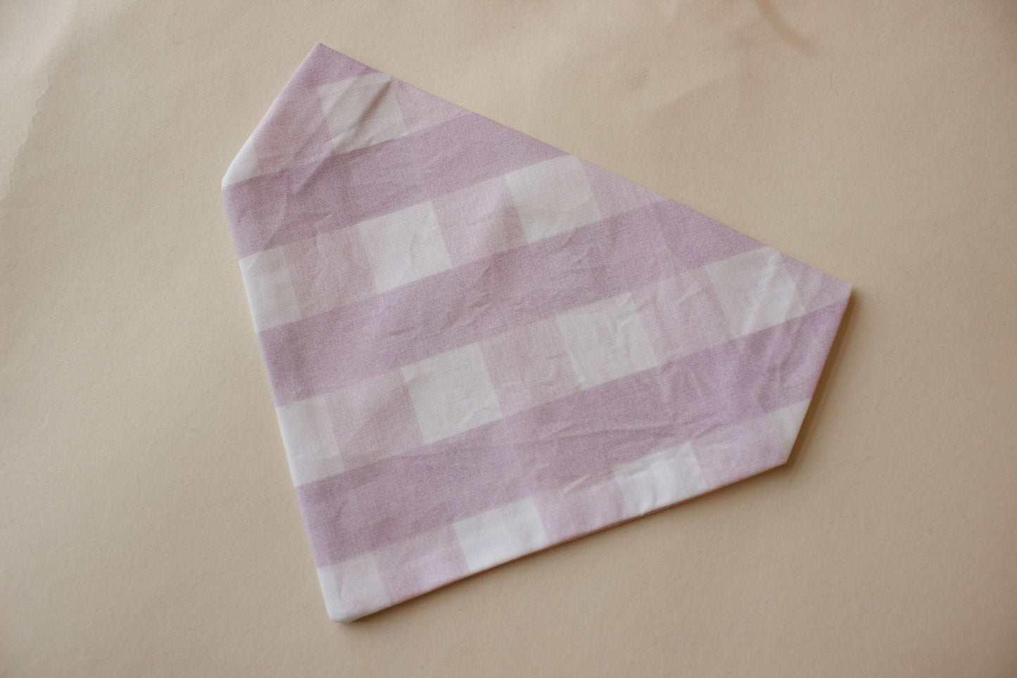 Lilac Plaid Bandana