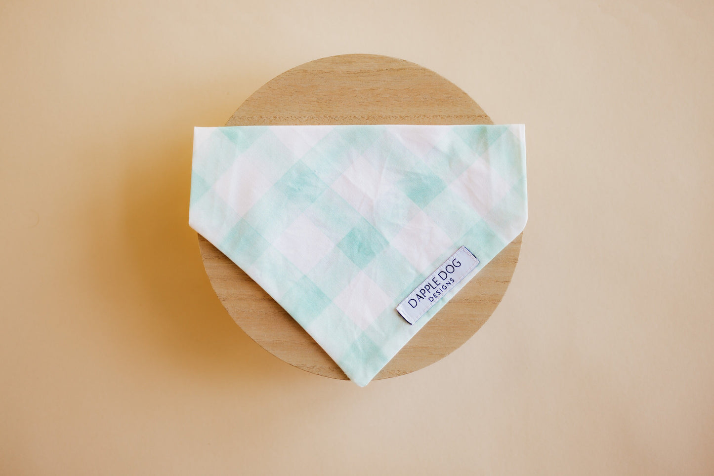 Blue Plaid Bandana