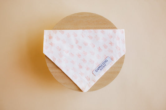 Pink Bunny Bandana