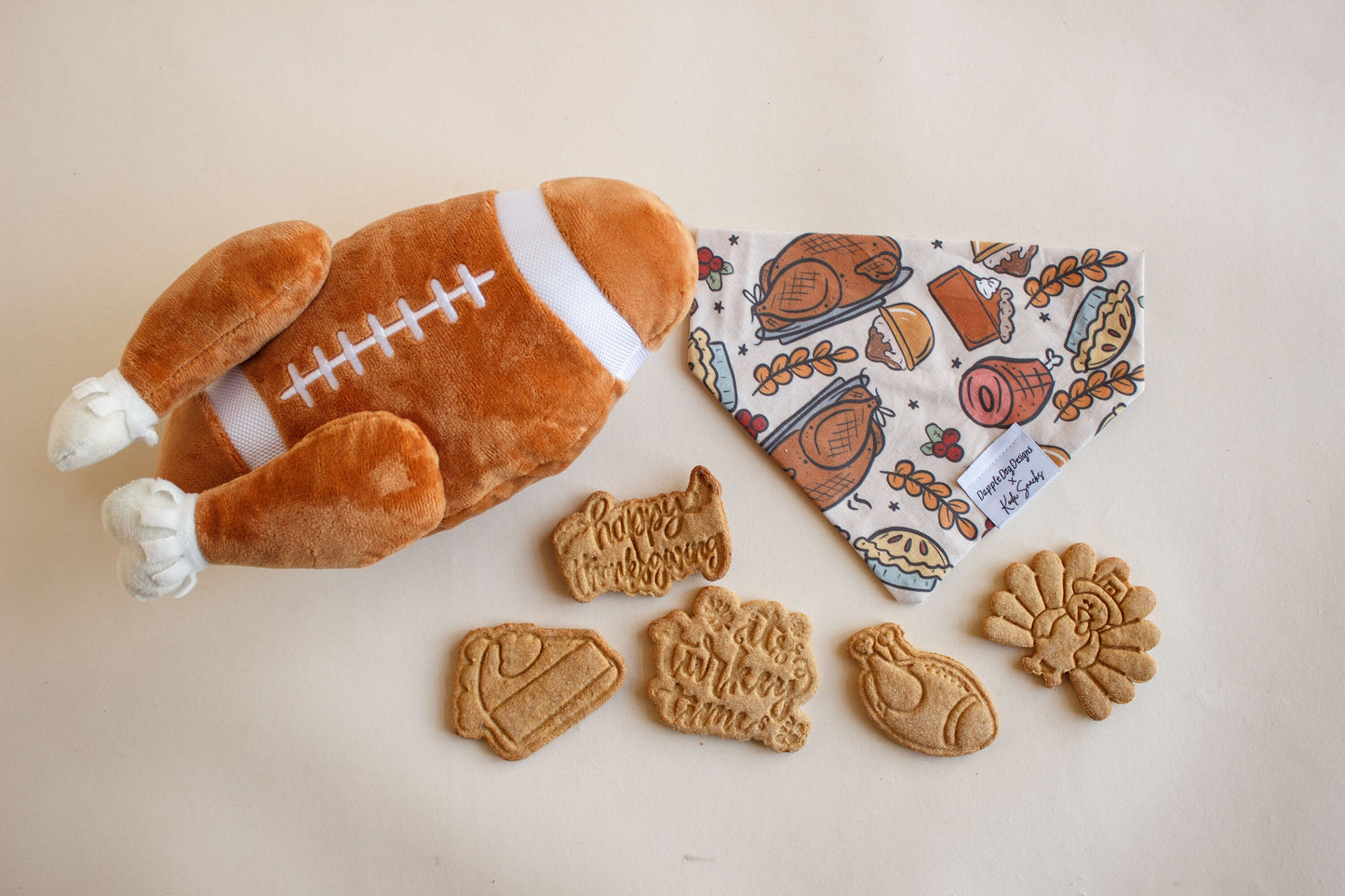 Thanksgiving Snacks Bandana