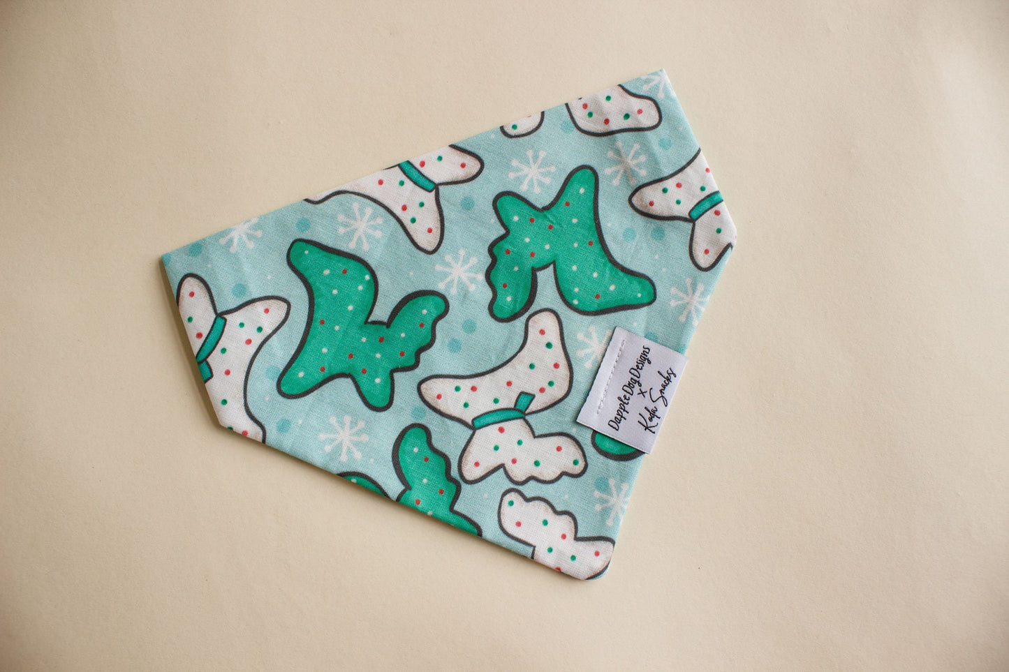 Frosted Reindeer Cookie Bandana