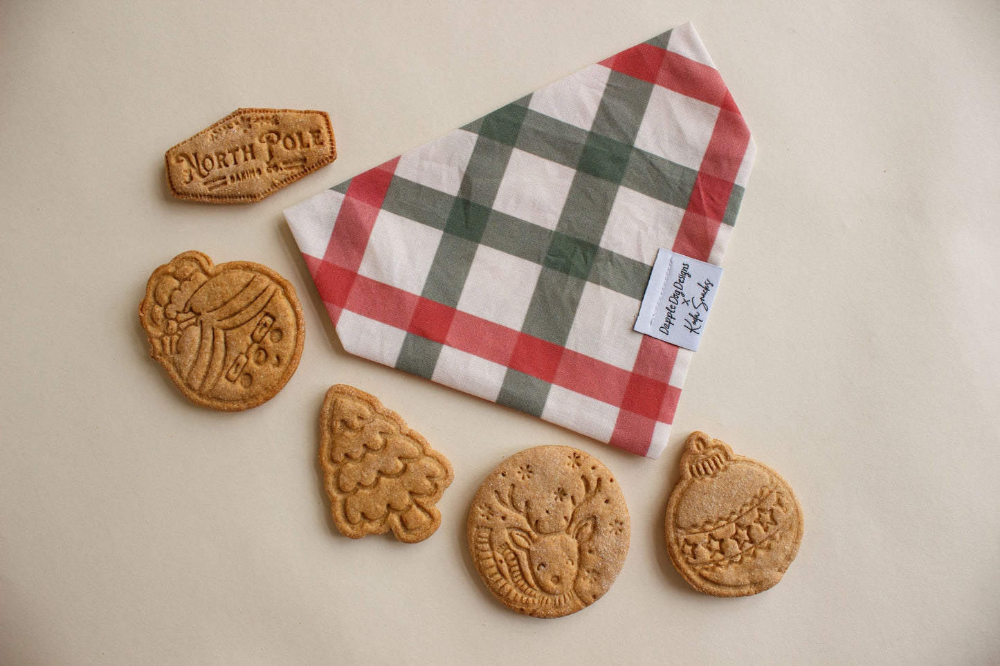 Christmas Plaid Bandana