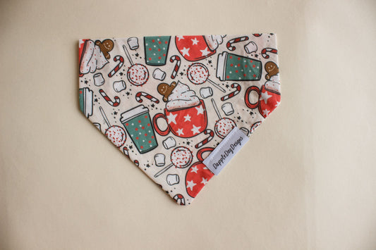 Hot Cocoa & Cake Pops Bandana