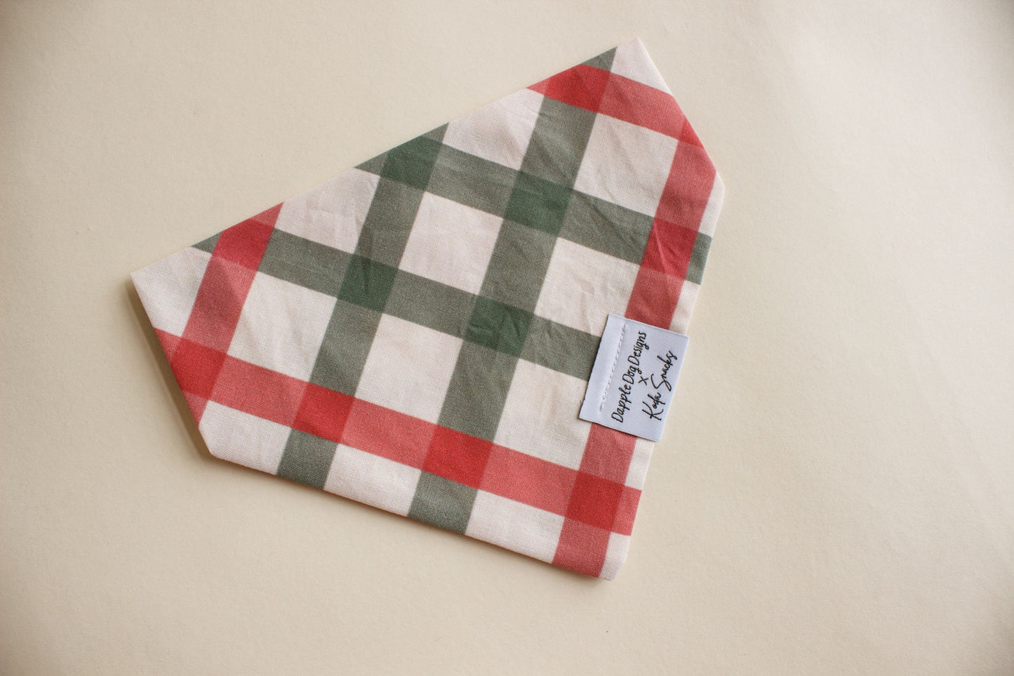 Christmas Plaid Bandana