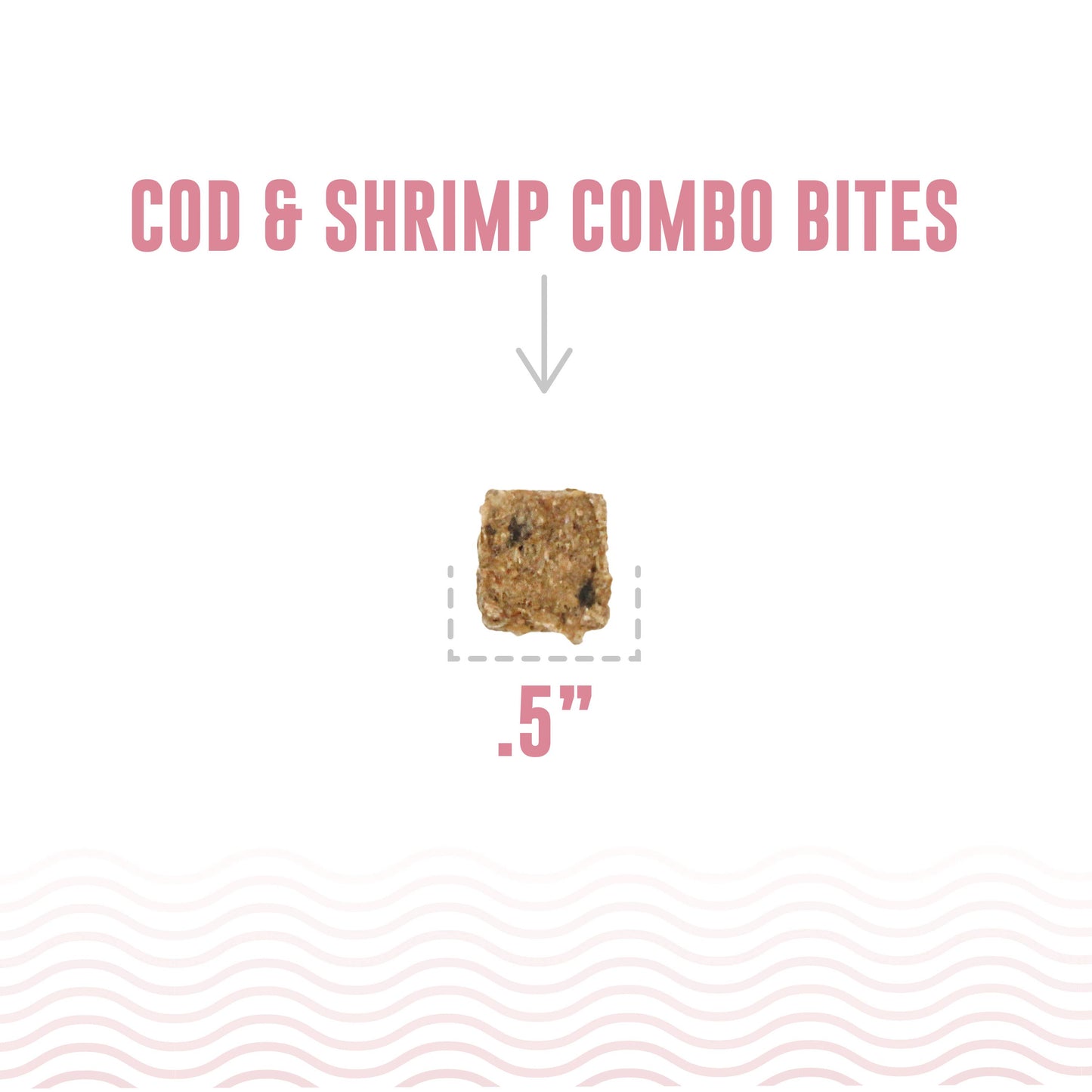 Cod & Shrimp Combo Bites Fish Dog Treat 3.0-oz | Icelandic+