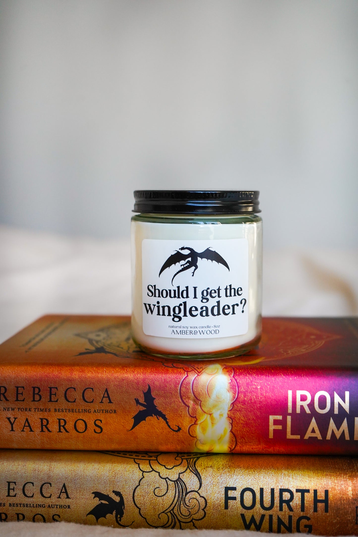 Should I get the Wingleader? | Fourth Wing Bookish Candle: Smells Like Xaden