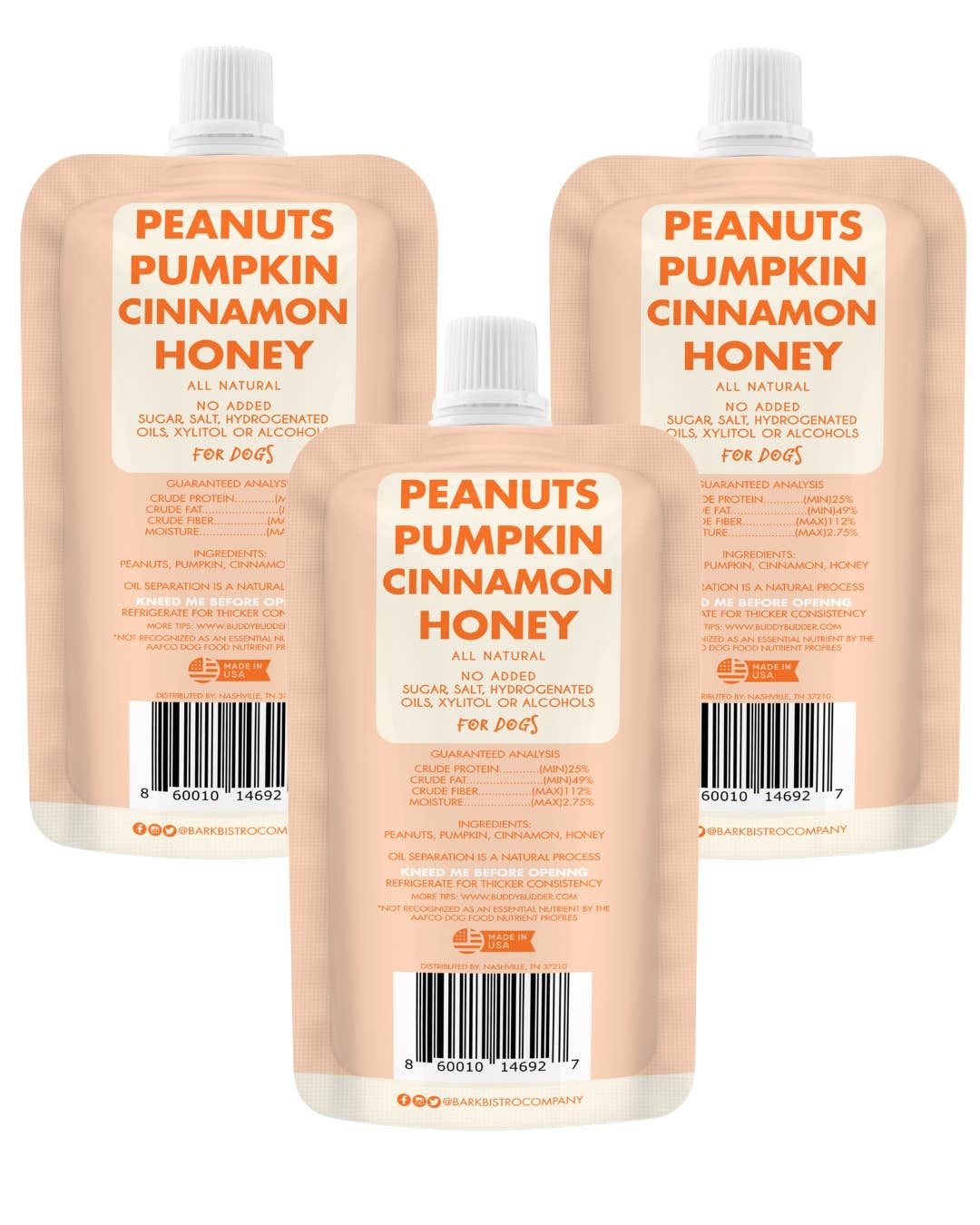 Pumpkin Pup Peanut Butter | Buddy Butter