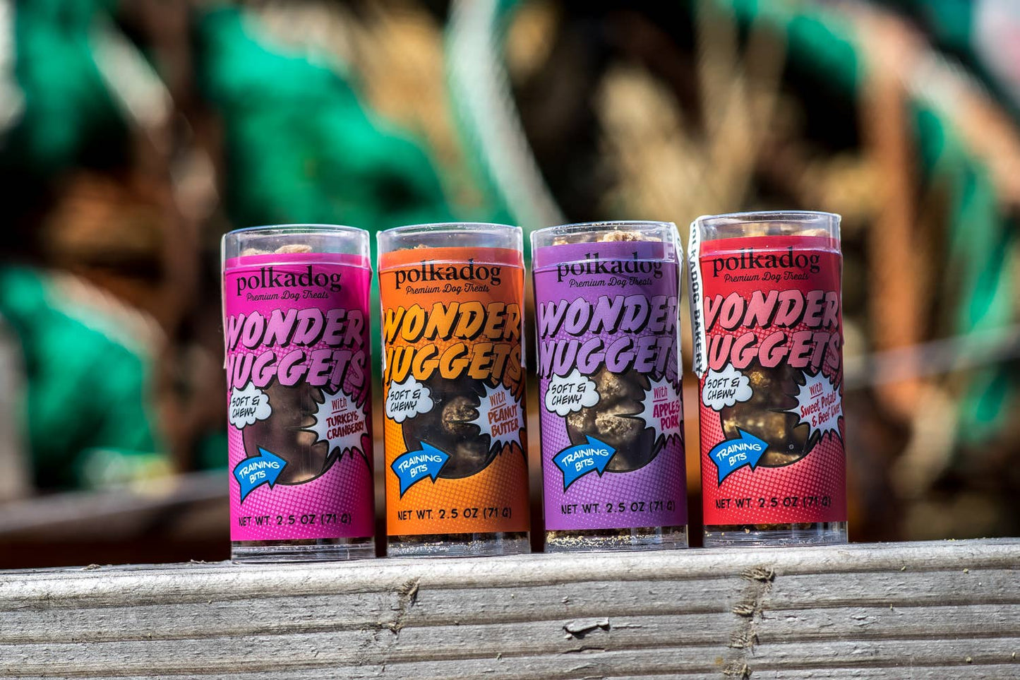 Wonder Nuggets Pork & Apple Dog Treats | Polkadog