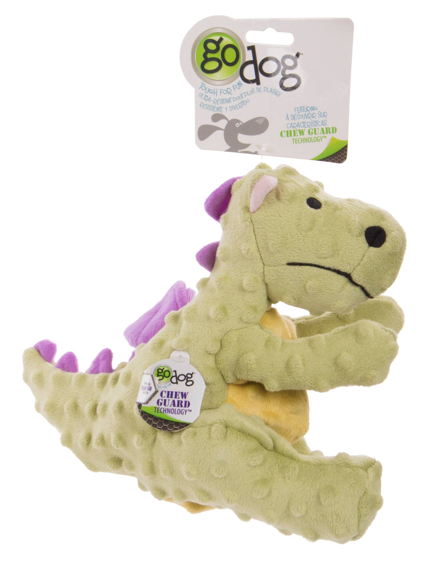 Dragons Squeaky Plush Dog Toy | GoDog