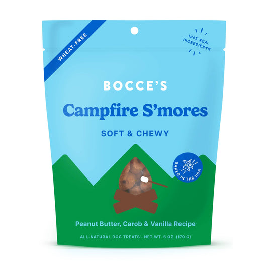 Campfire S'mores Soft & Chewy Dog Treats | Bocce's Bakery