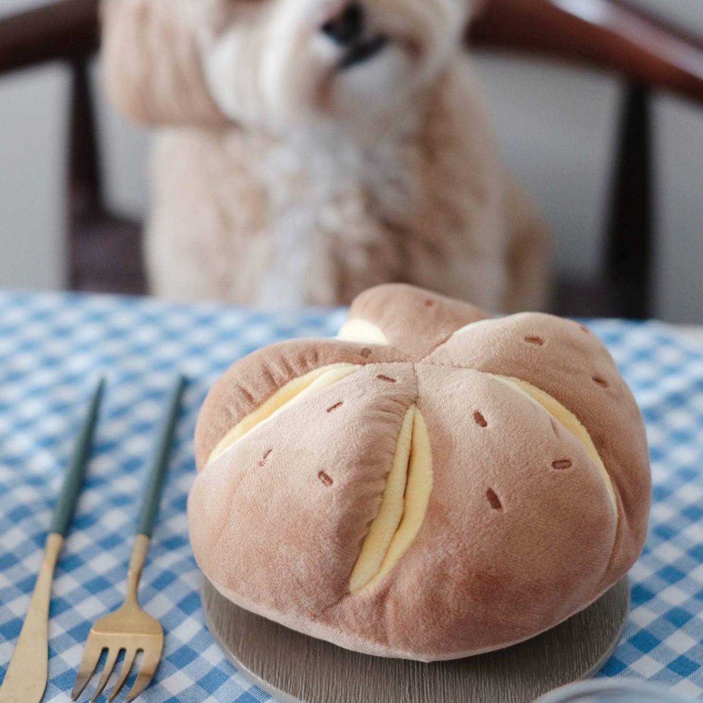 Cheesy Bread Nosework Enrichment Toy | Pups n Bubs