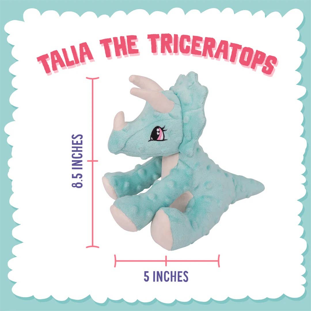 Talia the Triceratops Plush | SnugArooz