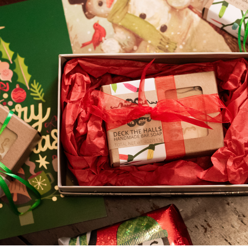 Deck The Halls Handmade Bar Soap - 4oz