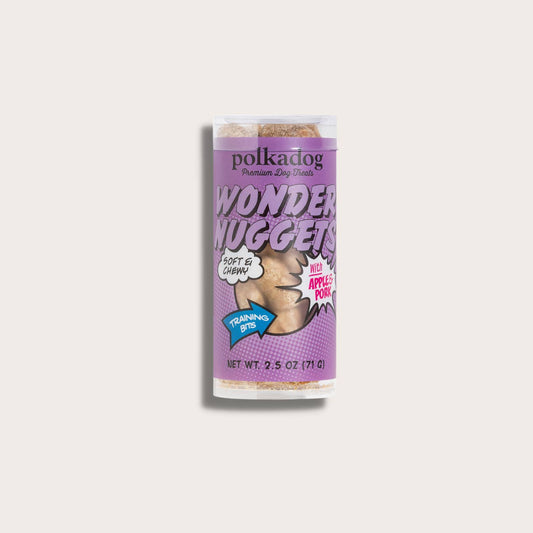 Wonder Nuggets Pork & Apple Dog Treats | Polkadog