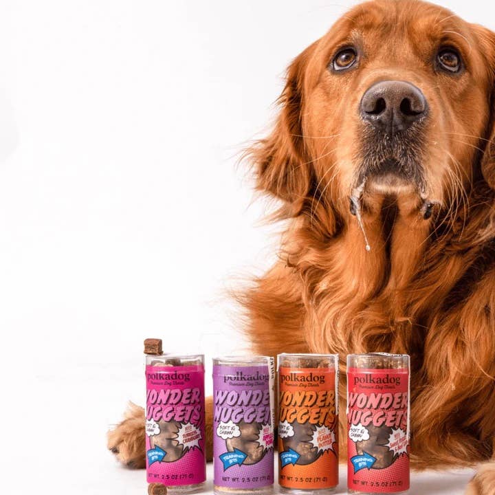 Wonder Nuggets Pork & Apple Dog Treats | Polkadog